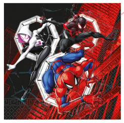 Papírové ubrousky Spiderman 33x33cm 20ks