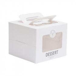 Krabička na dort 1ks 16 x 16 x 12,5 cm - Cakesicq