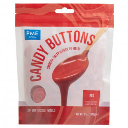 Červená poleva v peckách 340g