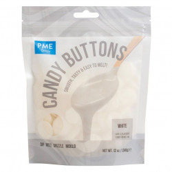 Bílá poleva v peckách 340g