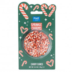 Vánoční zdobení cukrové hůlky 25g