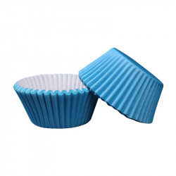 Cukrářský košíček modrý 50x30mm 50ks