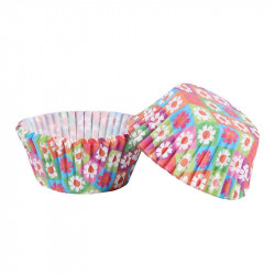 Cukrářský košíček květy 50x30mm 1000ks