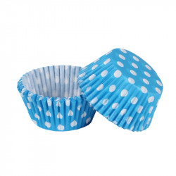 Cukrářský košíček puntíky 50x30mm 1000ks