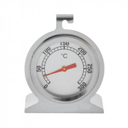 Teploměr kuch. nerez/sklo do trouby pr. 6 cm