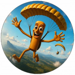 Jedlý papír Tung Tung Tung Sahur Italský brainrot 19,5 cm - Pictu Hap