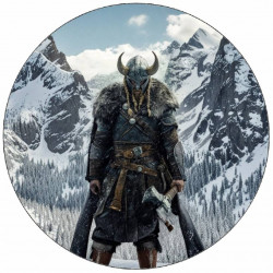 Jedlý papír Viking v horách 19,5 cm