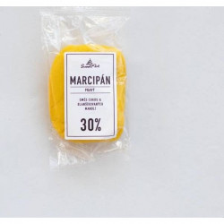 SweetArt Pravý marcipán žlutý 30% mandlí (150 g)