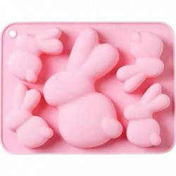 Silikonová forma na pečení Zajíčci